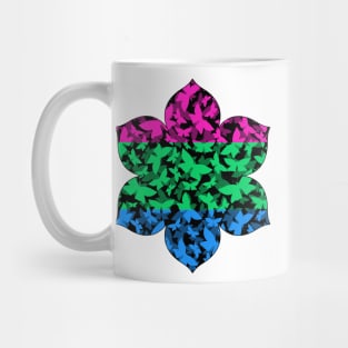 Veil of Butterflies, Pride Series - Polysexual Mug